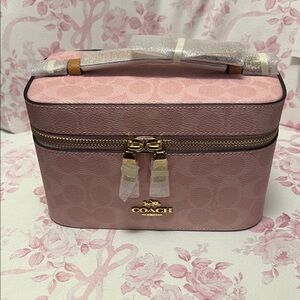 Coach Blush Pink Cosmetic Case